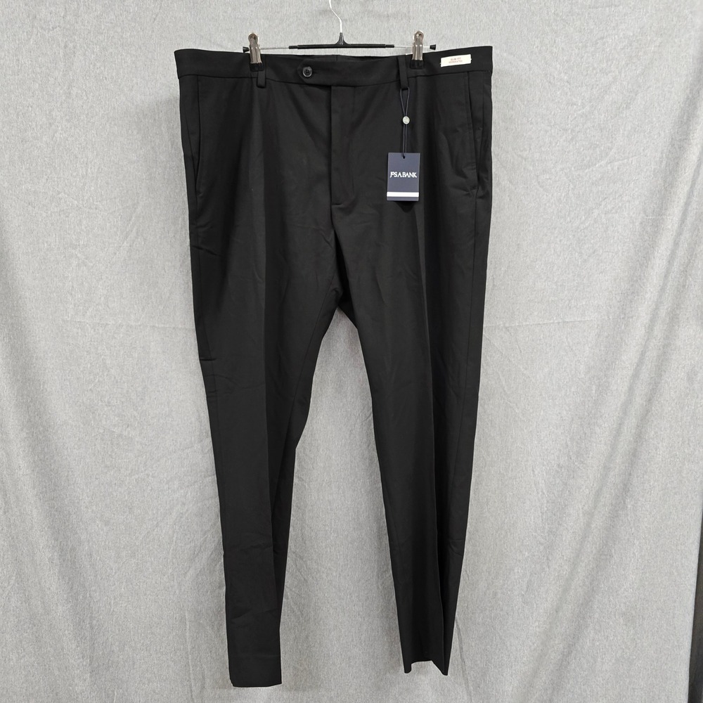 Jos. A. Bank Mens Slim Fit Separates Dress Pants Black 34x30 NWT 2-Way Stretch
